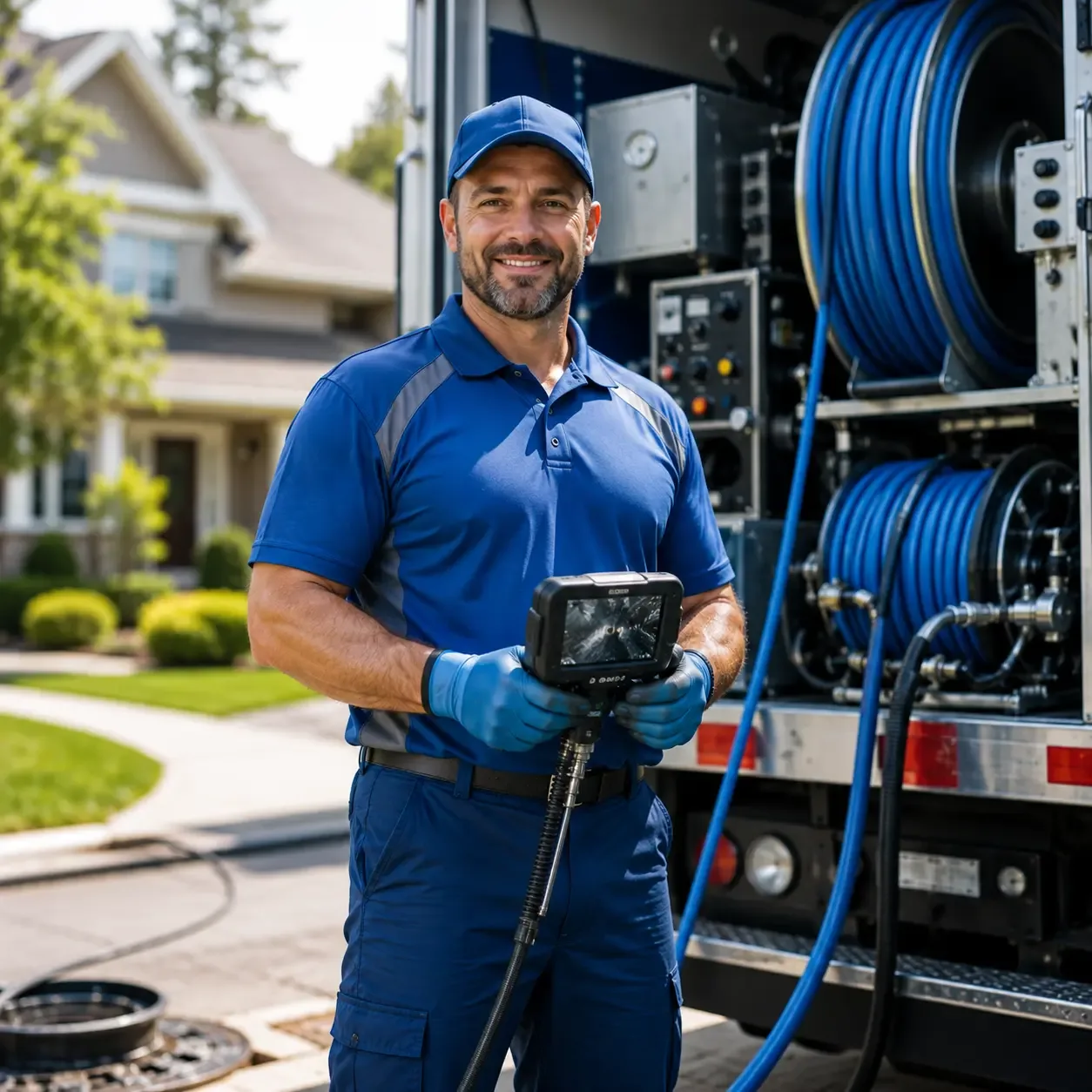 Local outdoor drain cleaning specialists in Margie, MN